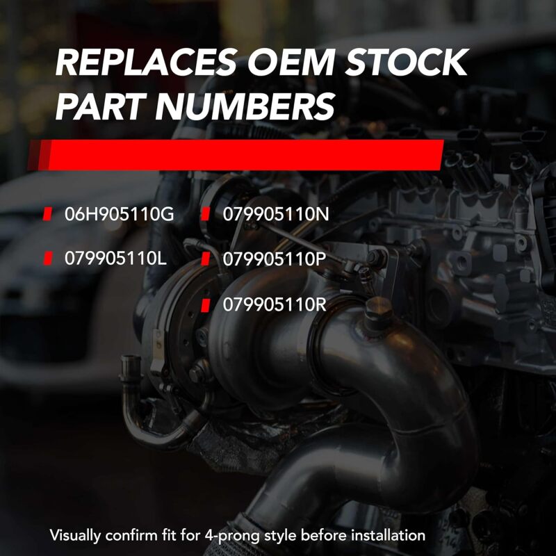 APR MS100219 - APRMS100219 - APR Audi (EA824) 4.0T Ignition Coil - Red - Shipped in Europe - Tuningsupply.com