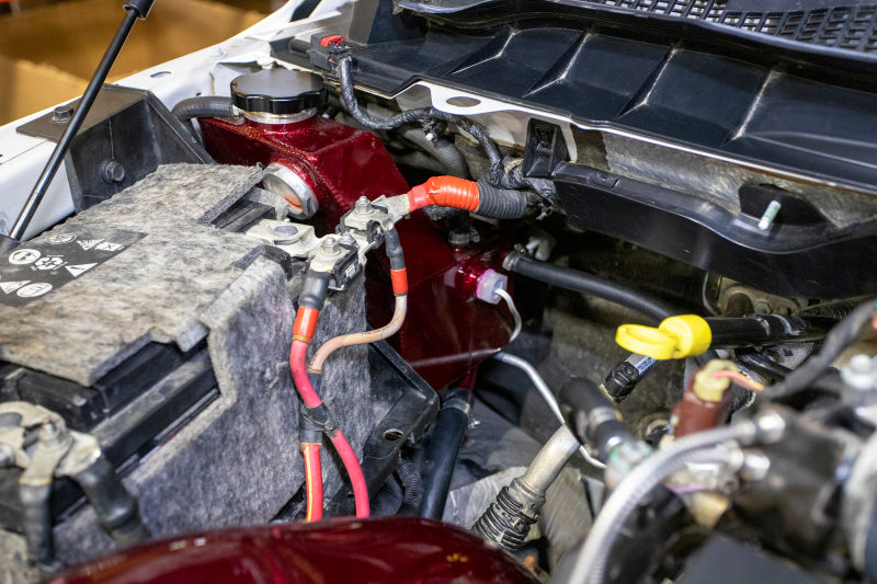 Wehrli WCF100628-CR - WCFWCF100628-CR - Wehrli 13-18 Dodge 6.7L Cummins OEM Placement Coolant Tank Kit - Candy Red - Shipped in Europe - Tuningsupply.com