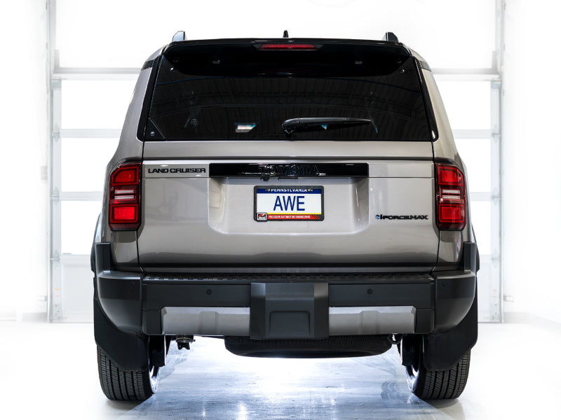AWE Tuning 3015-28056 - AWE3015-28056 - AWE Tuning 2024+ Toyota Land Cruiser / 2025+ Toyota 4Runner 0FG Cat-Back Exhaust w/ BashGuard - Shipped in Europe - Tuningsupply.com