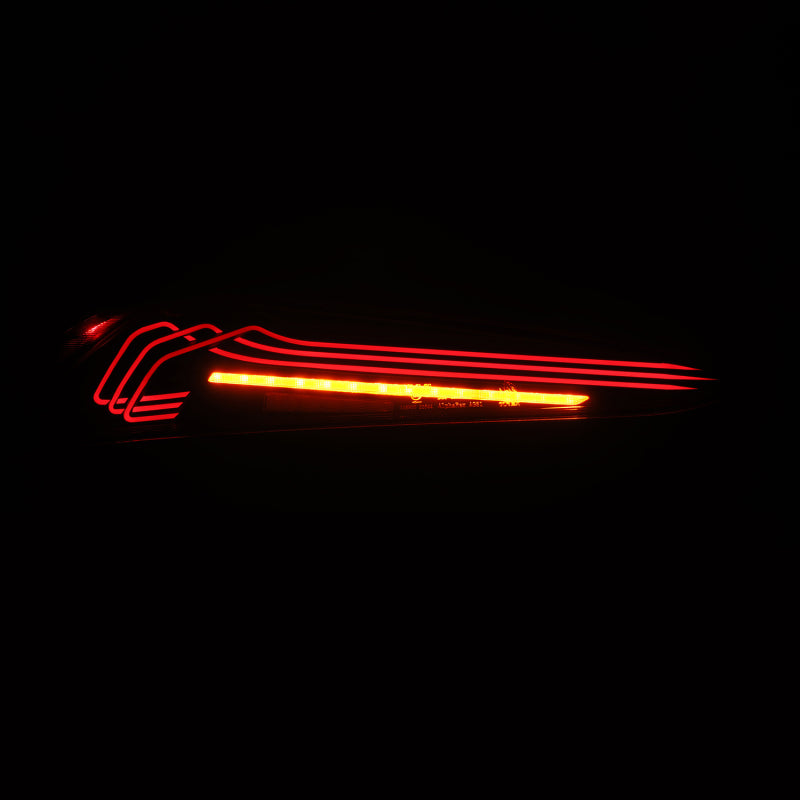 AlphaRex 609010 - ARX609010 - AlphaRex 20-24 Toyota Supra LUXX-Series Laser Style LED Tail Lights Black - Shipped in Europe - Tuningsupply.com