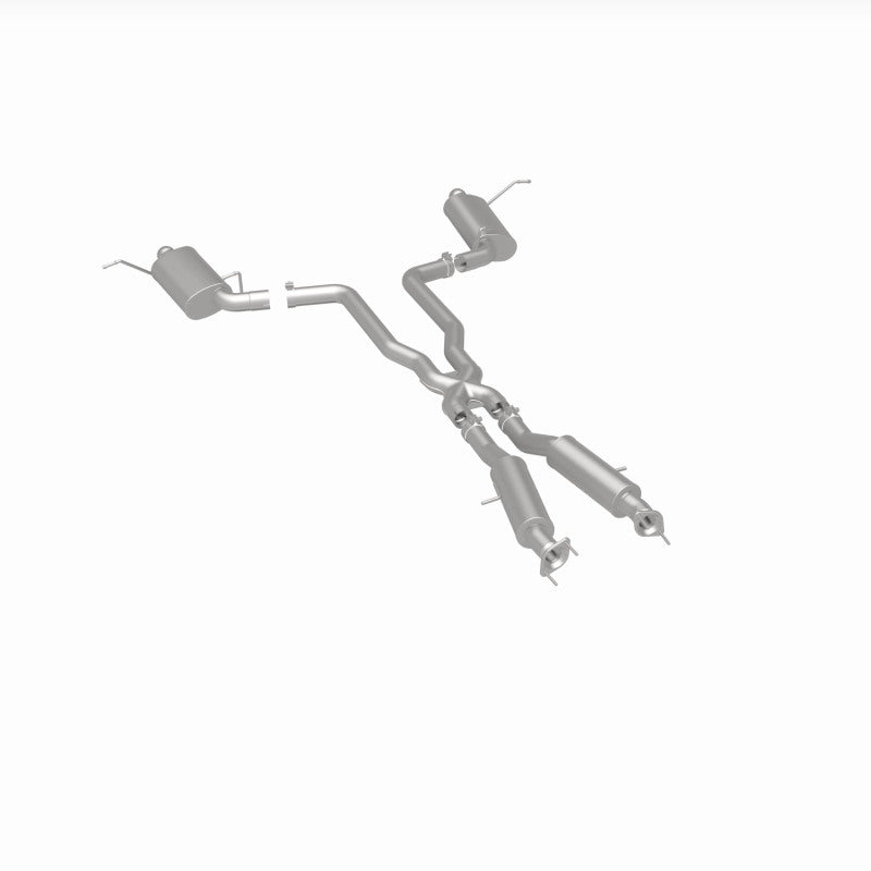 Magnaflow 15064 - MAG15064 - MagnaFlow 12 Jeep Grand Cherokee V8 6.4L Dual Split Rear Exit Stainless Cat Back Performance Exhaust - Shipped in Europe - Tuningsupply.com