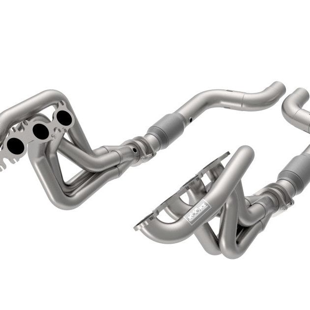 Kooks Headers 1156H630 - KSH1156H630 - Kooks 2020 Mustang GT500 5.2L 2in x 3in SS Headers w/GREEN Catted Connection Pipe - Shipped in Europe - Tuningsupply.com