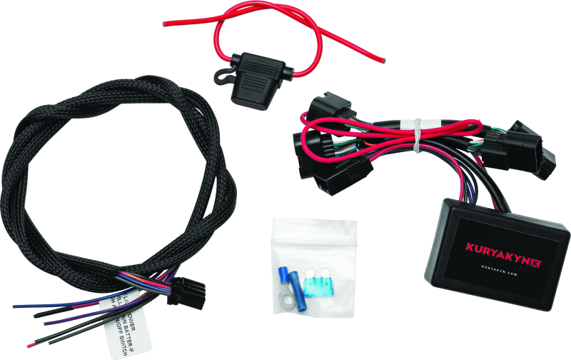 Kuryakyn 2990 - KUR2990 - Kuryakyn Trailer Wiring Kit 18-20 GL1800 4 Wire - Shipped in Europe - Tuningsupply.com