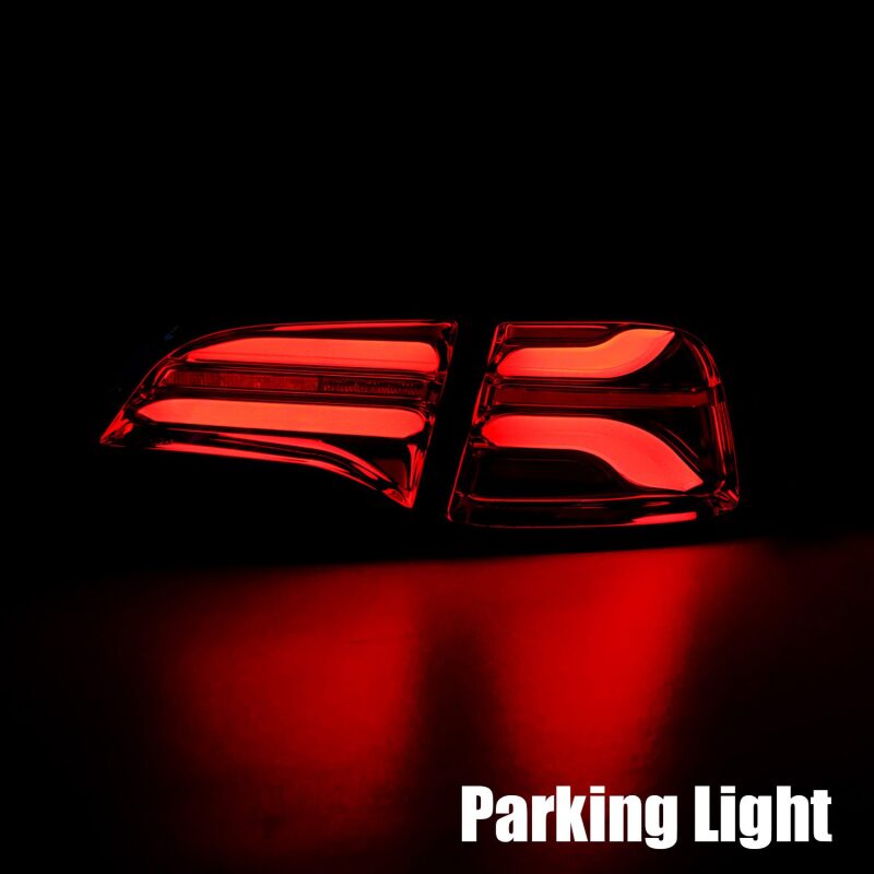 AlphaRex 601030 - ARX601030 - AlphaRex 20-22 Tesla Model Y PRO-Series LED Tail Lights Jet Black w/Seq Sig - Shipped in Europe - Tuningsupply.com