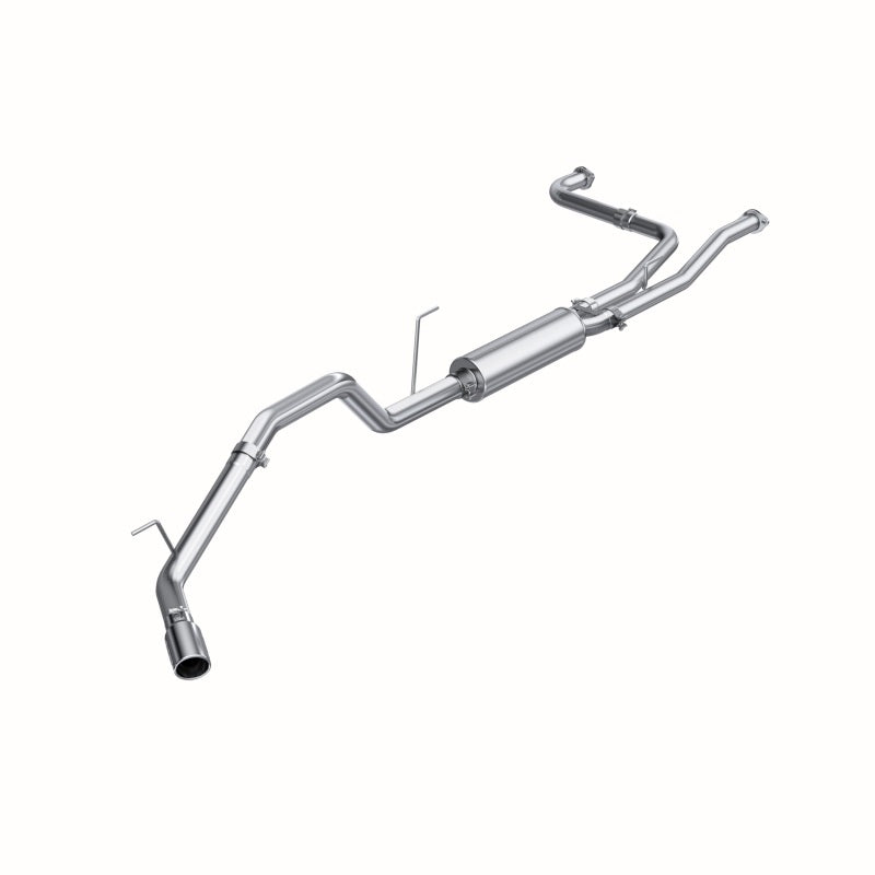 MBRP PS5404AL - MBRPS5404AL - MBRP 2007-2009 Nissan Titan 5.6L EC/CC Cat Back Single Side - Shipped in Europe - Tuningsupply.com