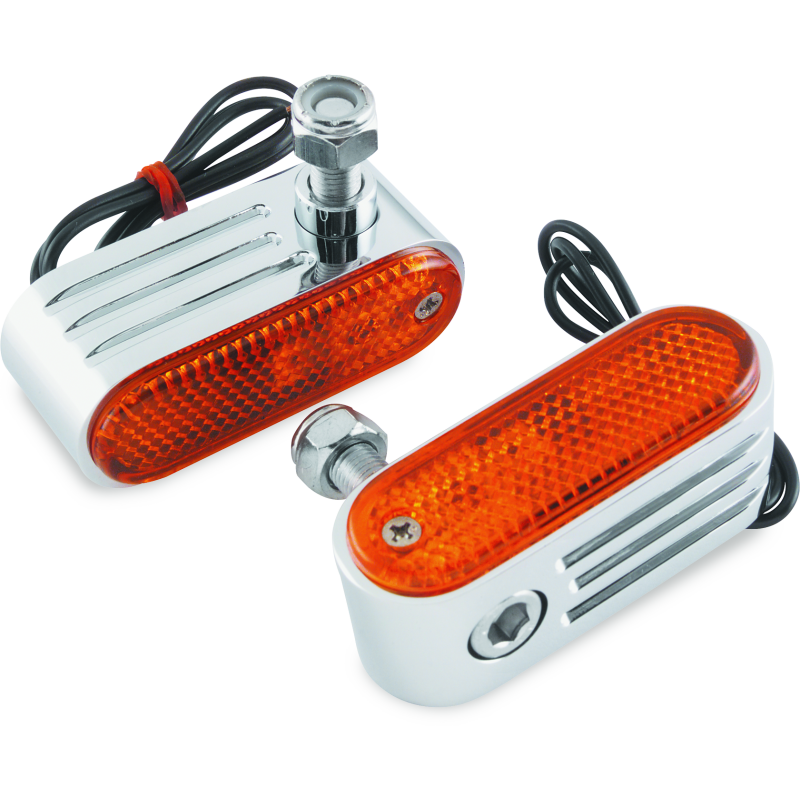 BikeMaster 410651 - BKM410651 - BikeMaster Marker/Side Lights 5/16in Mount Single Bulb Amber - Shipped in Europe - Tuningsupply.com