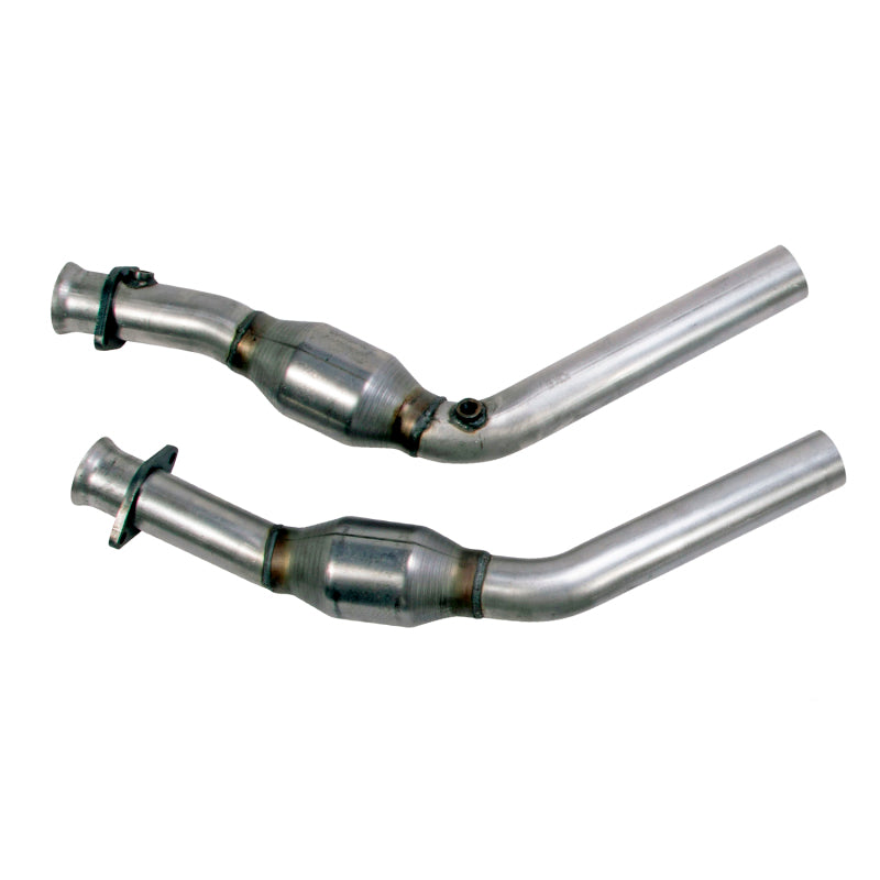 BBK 1814 - BBK1814 - BBK 11-14 Mustang 3.7 V6 High Flow X Pipe With Catalytic Converters - 2-1/2 - Shipped in Europe - Tuningsupply.com