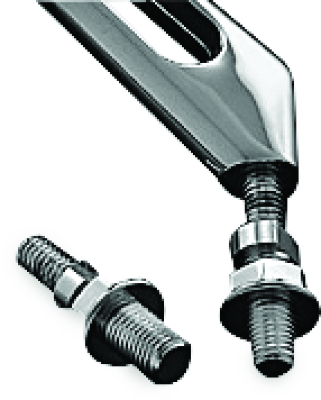 Kuryakyn 1411 - KUR1411 - Kuryakyn Mirror Adapter Metric Chrome - Shipped in Europe - Tuningsupply.com