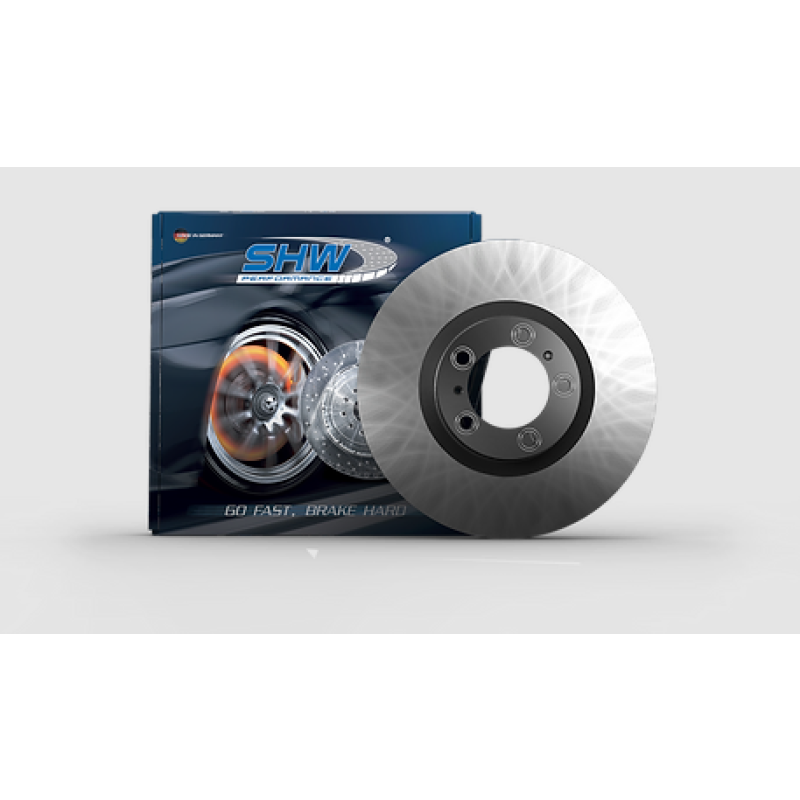 SHW Performance VFL37831 - SHWVFL37831 - SHW 11-15 Volkswagen Touareg Hybrid 3.0L w/360mm Rotors Left Front Smooth MB Brake Rotor(7P6615301B) - Shipped in Europe - Tuningsupply.com