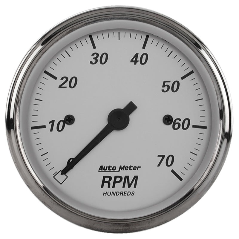 AutoMeter 1995 - ATM1995 - AutoMeter Gauge Tachometer 3-1/8in. 7K RPM In-Dash American Platinum - Shipped in Europe - Tuningsupply.com