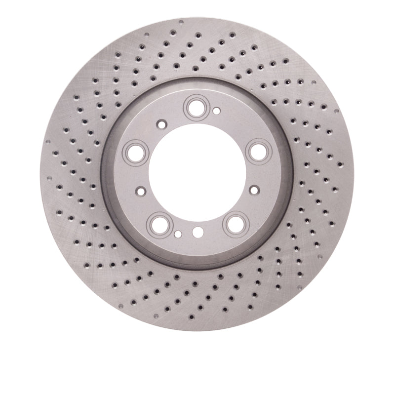 DFC 620-02067D - DFC620-02067D - DFC 99-23 Porsche 911 Left Rear Drilled Brake Rotor - Shipped in Europe - Tuningsupply.com