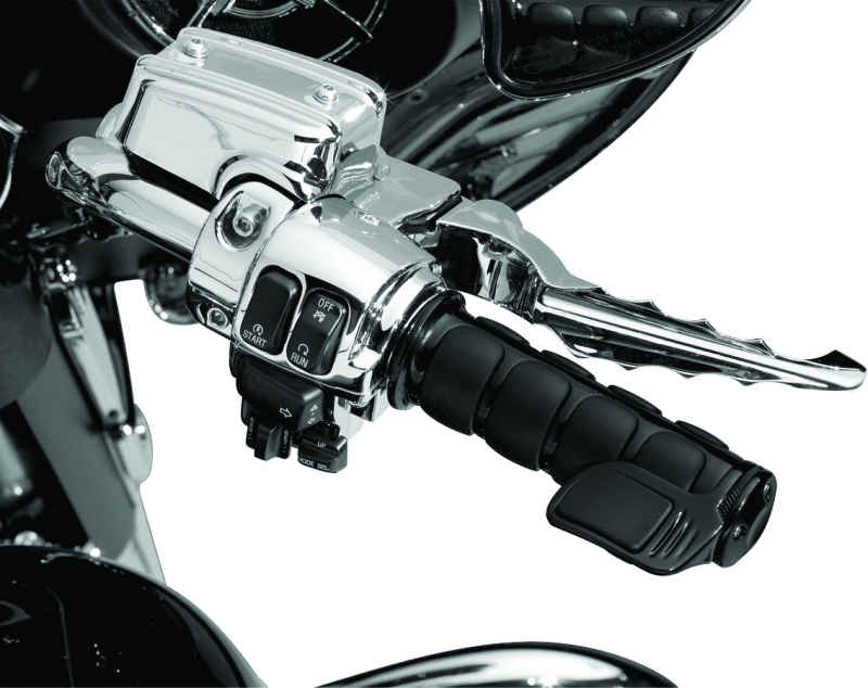 Kuryakyn 6318 - KUR6318 - Kuryakyn Contoured ISO Throttle Boss Black - Shipped in Europe - Tuningsupply.com