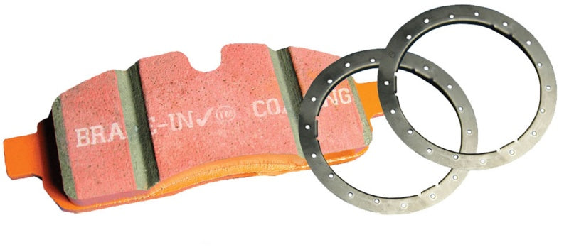 EBC ED93088 - EBCED93088 - EBC 2018+ Ford F-150 2.7L Twin Turbo (2WD) Extra Duty Front Brake Pads - Shipped in Europe - Tuningsupply.com