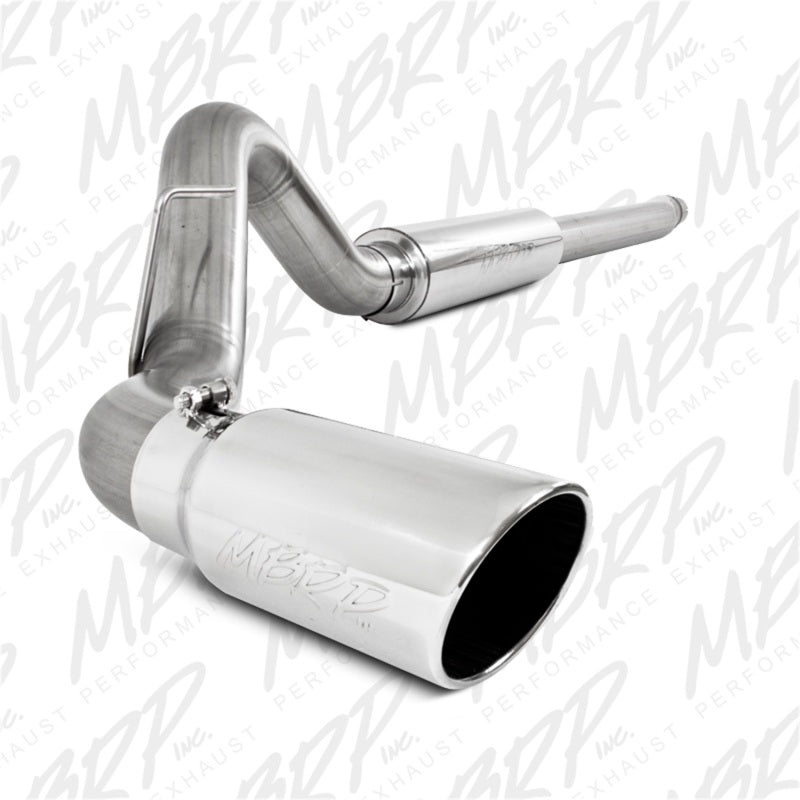 MBRP PS5246409 - MBRPS5246409 - MBRP 11-13 Ford F-250/350/450 6.2L V8 Gas 4in Cat Back Single Side T409 Exhaust System - Shipped in Europe - Tuningsupply.com