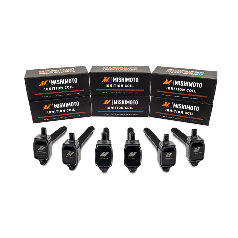 Mishimoto MMIG-WRA-1206 - MISMMIG-WRA-1206 - Mishimoto 12-18 Jeep Wrangler 3.6L Six Cylinder Ignition Coil Set - Shipped in Europe - Tuningsupply.com