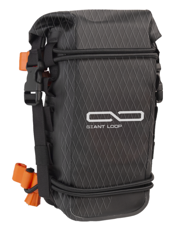 Giant Loop FDBG25-B - GIAFDBG25-B - Giant Loop Fender Bag/Number Plate Bag 3.5L - Black - Shipped in Europe - Tuningsupply.com