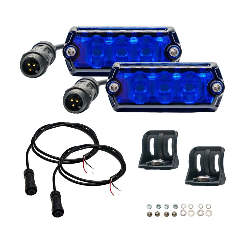 Nacho Offroad Technology NAN512 - NACNAN512 - Nacho Lighting Nano Chase Light - Blue - Shipped in Europe - Tuningsupply.com