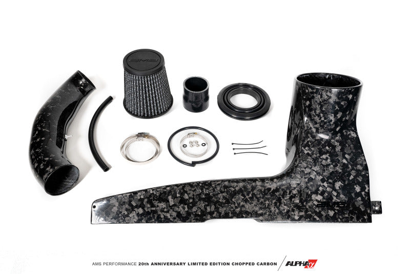 AMS AMS.21.08.0001-2 - AMSAMS.21.08.0001-2 - AMS Performance 2015+ VW Golf R MK7 Chopped Carbon Fiber Intake - Shipped in Europe - Tuningsupply.com