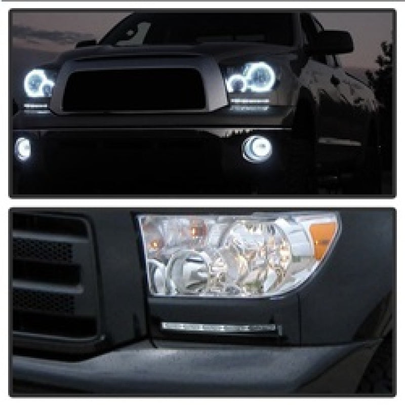 SPYDER 5077738 - SPY5077738 - Spyder Toyota Tundra 07-13 Daytime LED Running Lights wo/switch Silver FL-DRL-TTU07-SIL - Shipped in Europe - Tuningsupply.com