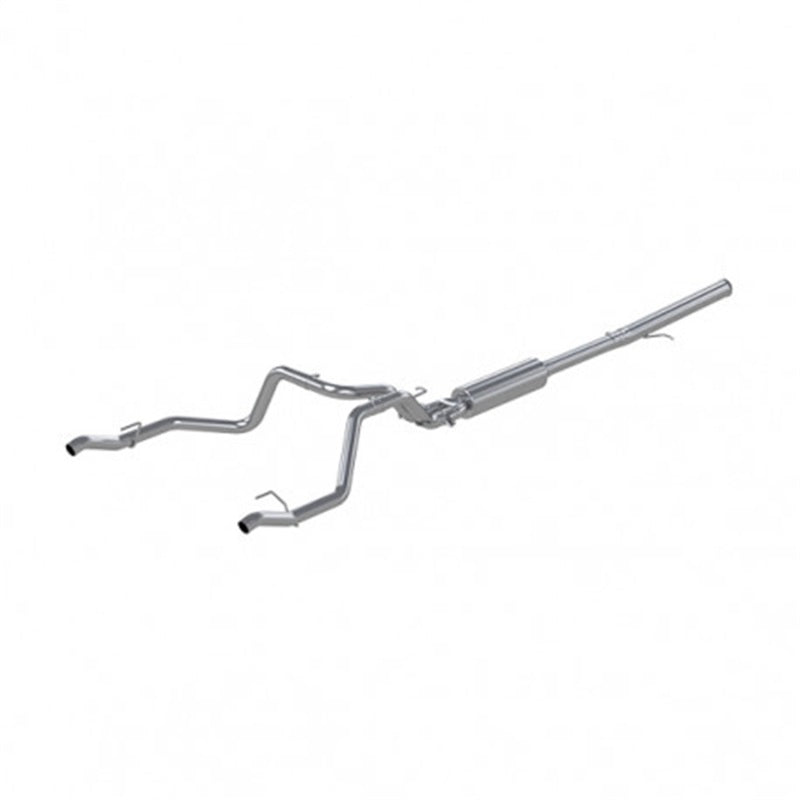 MBRP PS5065AL - MBRPS5065AL - MBRP 19-Up Chevy Silverado 1500 6.2L 2.5in Catback Dual Rear Exit Aluminized - Shipped in Europe - Tuningsupply.com