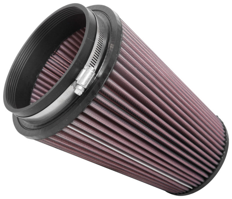 K&N Engineering RU-2815 - KNNRU-2815 - K&N Universal Clamp-On Air Filter 5in FLG / 6-1/2in B / 4-3/8in T / 8-3/4in H - Shipped in Europe - Tuningsupply.com