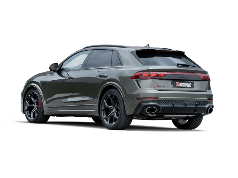 Akrapovic S-AU/T/3H - AKRS-AU/T/3H - Akrapovic 2025 Audi RSQ8 Evolution Race Line Exhaust System Titanium (link pipe CO-AU/T/5 required) - Shipped in Europe - Tuningsupply.com