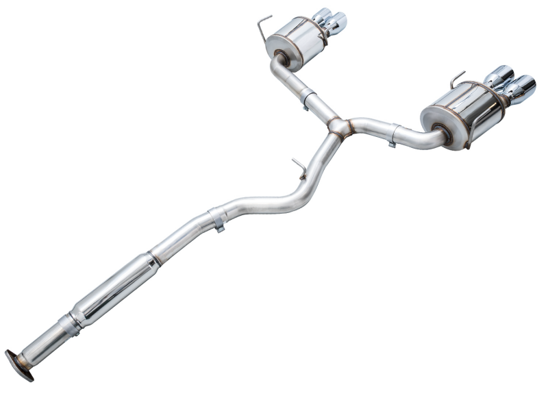AWE Tuning 3015-42979 - AWE3015-42979 - AWE Tuning 2022+ VB Subaru WRX Touring Edition Exhaust - Chrome Silver Tips - Shipped in Europe - Tuningsupply.com
