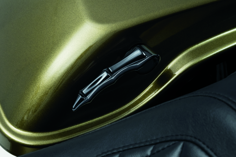 Kuryakyn 5191 - KUR5191 - Kuryakyn Zombie Saddlebag Latch Handle Black - Shipped in Europe - Tuningsupply.com