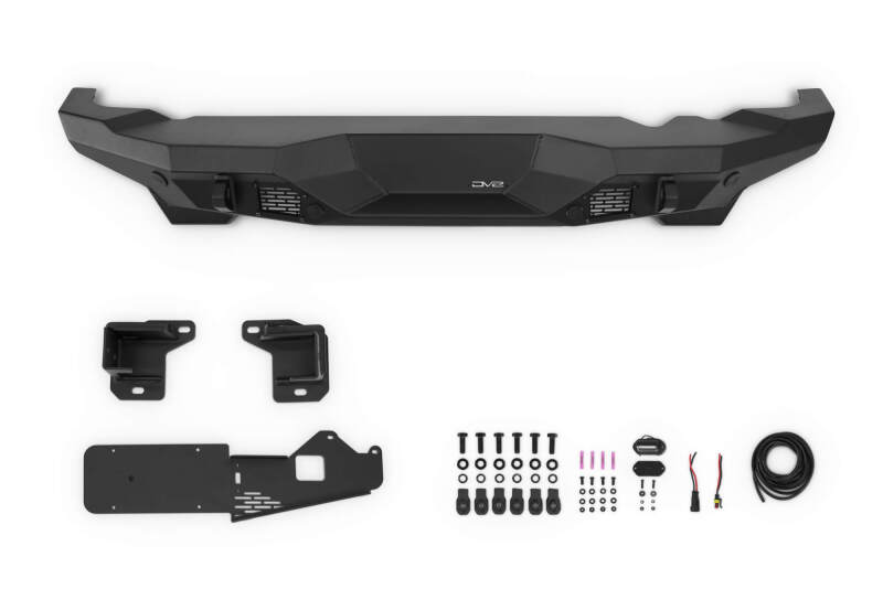 DV8 Offroad RBBR-05 - DVERBBR-05 - DV8 Offroad 2021+ Ford Bronco Competition Series Rear Bumper - Shipped in Europe - Tuningsupply.com