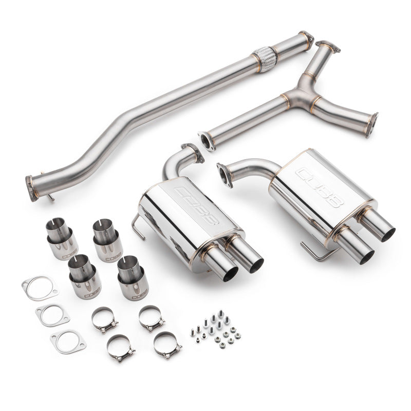 COBB 516100 - COBB516100 - Cobb 22-24 Subaru WRX Stainless Steel 3in. Catback Exhaust - Shipped in Europe - Tuningsupply.com