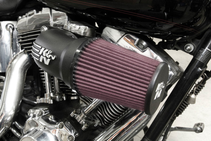 K&N Engineering 57-1137 - KNN57-1137 - K&N 01-17 Harley-Davidson Softail / Dyna FI Performance Air Intake System - Shipped in Europe - Tuningsupply.com