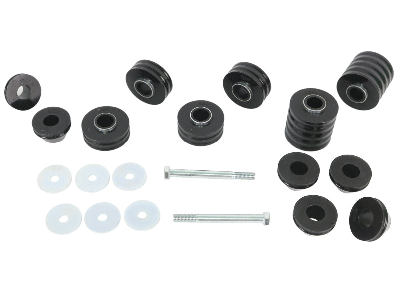 Whiteline W93491 - WHLW93491 - Whiteline 1973-1974 Chevrolet C20 Pickup Body Mount Bushing Kit - Shipped in Europe - Tuningsupply.com