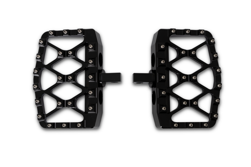 Burly Brand B13-1018B - BURB13-1018B - Burly Brand 97-22 Sportster/Dyna/Touring Mx-Evolution Mini Floorboards Passenger - Shipped in Europe - Tuningsupply.com