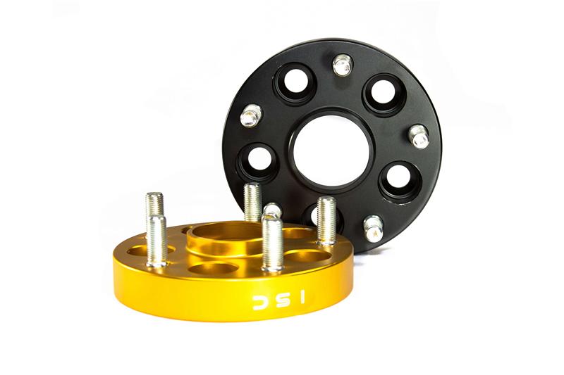 ISC Suspension WS5X11415B - ISCWS5X11415B - ISC Suspension 5x114 Hub Centric Wheel Spacers 15mm Black (Pair) - Shipped in Europe - Tuningsupply.com