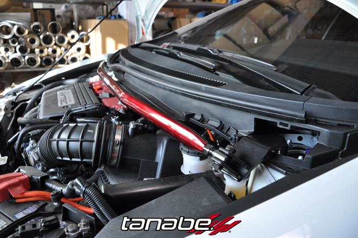 Tanabe TTB172F - TANTTB172F - Tanabe Sustec Front Strut Tower Bar 2013 Honda Civic Si Sedan - Shipped in Europe - Tuningsupply.com
