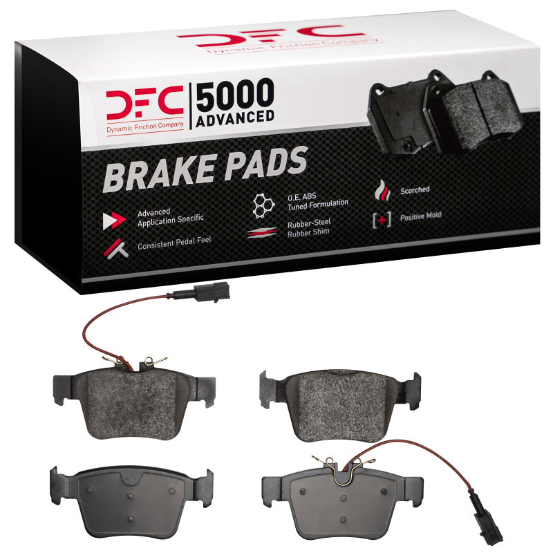 DFC 1551-1989-10 - DFC1551-1989-10 - DFC 17-25 Alfa Romeo Giula Rear 5000 Advanced Ceramic Brake Pads - Shipped in Europe - Tuningsupply.com