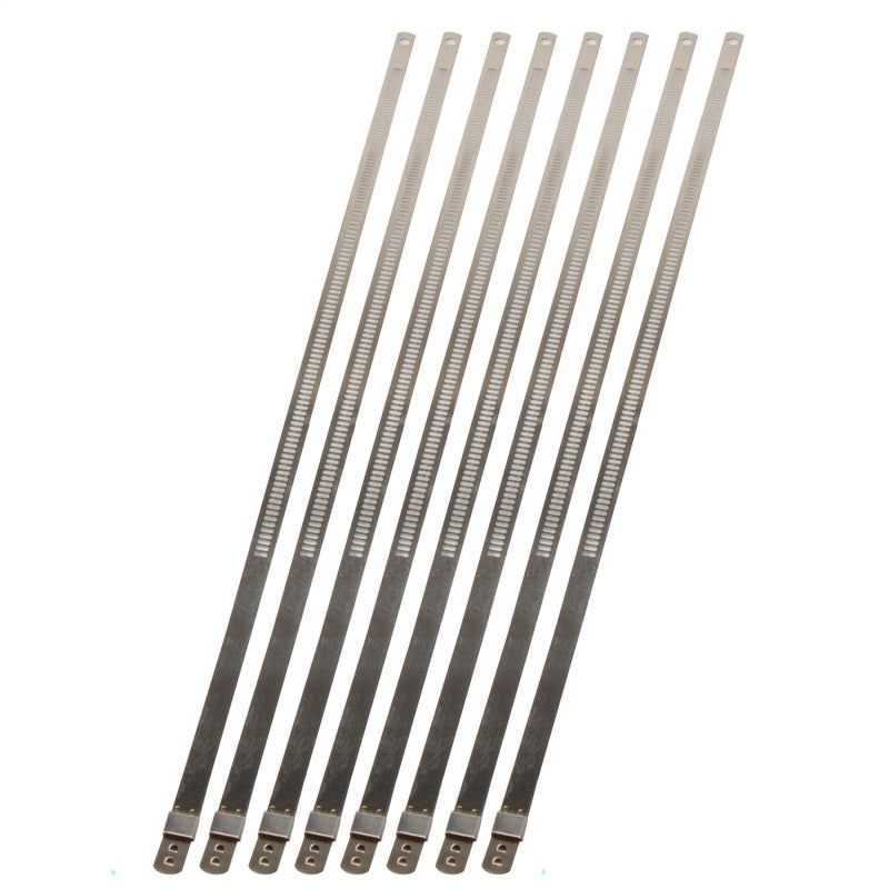 DEI 10208 - DEI10208 - DEI Stainless Steel Positive Locking Tie 1/4in (7mm) x 9in - 8 per pack - Shipped in Europe - Tuningsupply.com