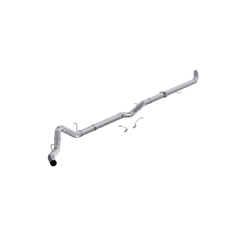 MBRP PS6005SLM - MBRPS6005SLM - MBRP 01-04 Chevrolet/GMC Silverado/Sierra 2500/3500 6.6L 4in Downpipe-Back Exhaust Single Side Exit - Shipped in Europe - Tuningsupply.com