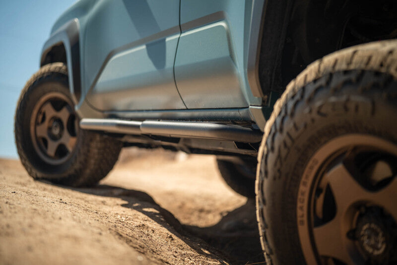 DV8 Offroad SRTF3-02 - DVESRTF3-02 - DV8 2025+ Toyota 4Runner OE Plus Side Steps - Micro-Texture Black - Shipped in Europe - Tuningsupply.com