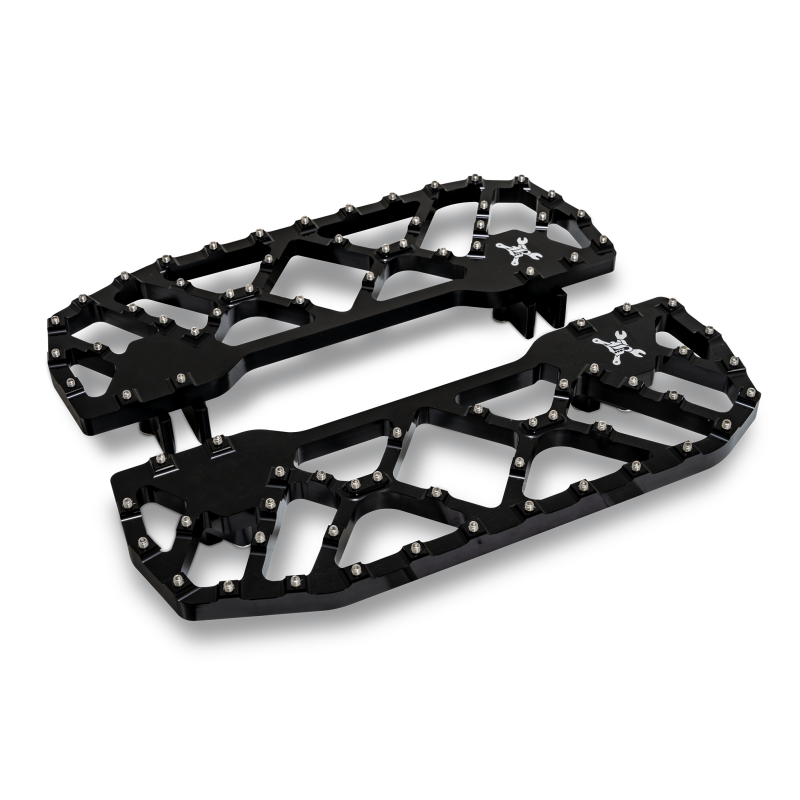 Burly Brand B13-1053B - BURB13-1053B - Burly Brand H-D MX- Evolution Floorboards - Black - Shipped in Europe - Tuningsupply.com