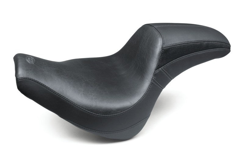 Mustang Motorcycle 75709 - MMP75709 - Mustang 18-21 Harley Fat Bob Tripper Fastback 1PC Seat - Black - Shipped in Europe - Tuningsupply.com