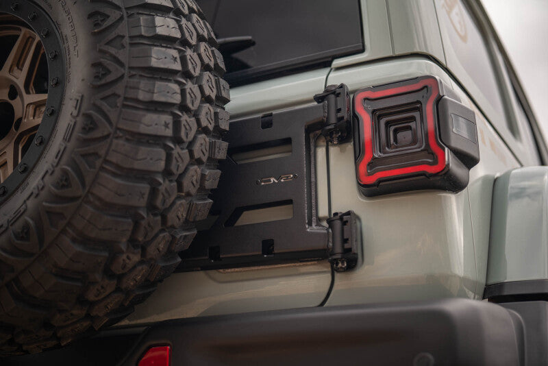 DV8 Offroad TCJL-15 - DVETCJL-15 - DV8 Offroad 18-25 Jeep Wrangler JL Spare Tire Carrier - Shipped in Europe - Tuningsupply.com