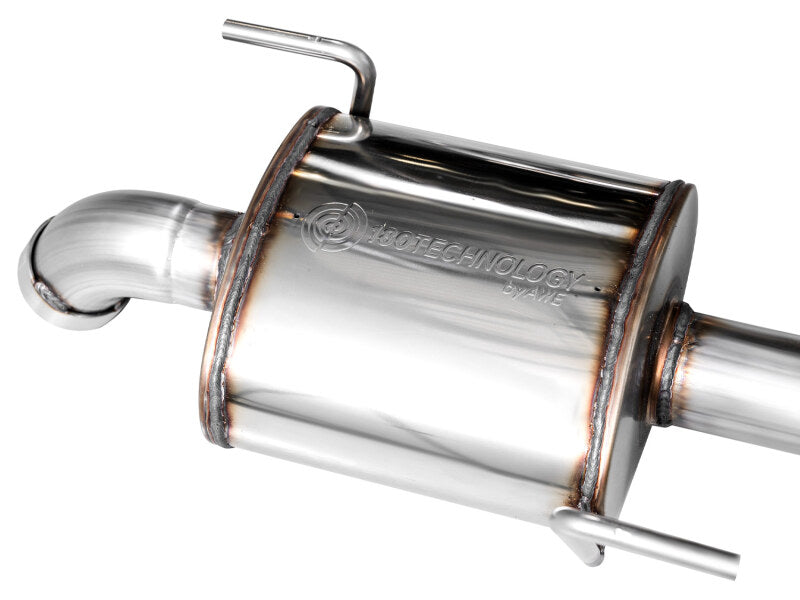 AWE Tuning 3015-38246 - AWE3015-38246 - AWE 20-25 Subaru Outback (Wilderness & XT) 0FG Catback Exhaust w/Dual BashGuards - Shipped in Europe - Tuningsupply.com