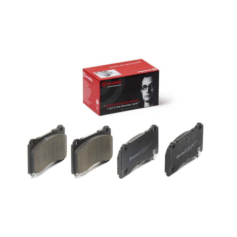 Brembo OE P09028 - BREP09028 - Brembo OE 17-21 Tesla Model 3/2021 Model Y Brake Pad - Front - Shipped in Europe - Tuningsupply.com