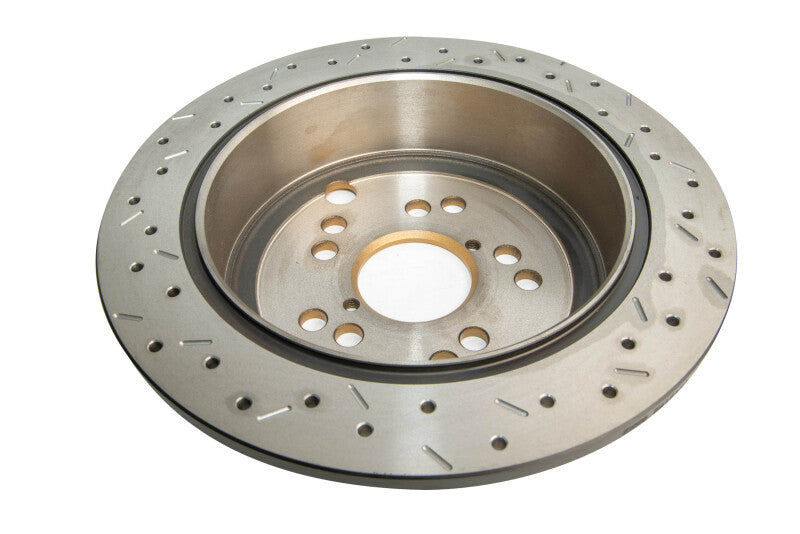 DBA DBA42659XS-10 - DBADBA42659XS-10 - DBA 12+ Subaru/Scion BRZ/FR-S (AU Spec) 10 Lug Slot Rear Drilled & Slotted 4000 Series Rotor - Shipped in Europe - Tuningsupply.com