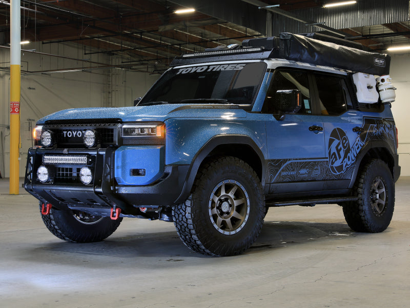 aFe 79-27021 - AFE79-27021 - aFe 24-25 Toyota Land Cruiser (J250) POWER Terra Guard Bull Bar - Shipped in Europe - Tuningsupply.com