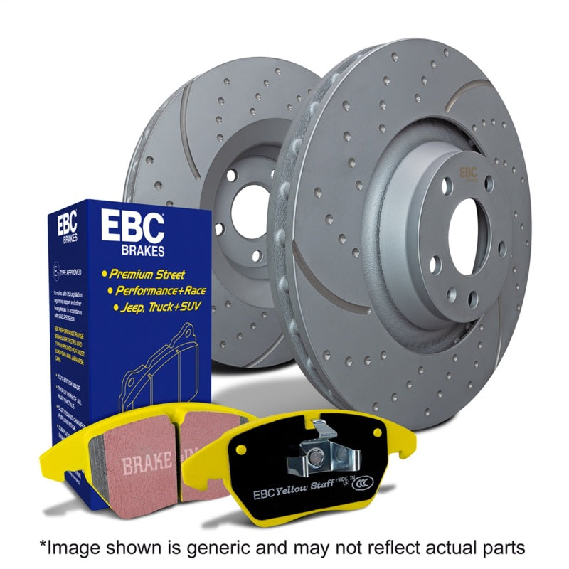EBC - EBCS5KF2068 - EBC S5 Brake Pad and Rotor Kit - Shipped in Europe - Tuningsupply.com