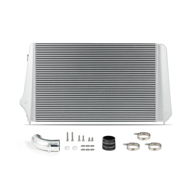 Mishimoto MMINT-DMAX-17SL - MISMMINT-DMAX-17SL - Mishimoto 17-19 GM 6.6L L5P Duramax Intercooler - Silver - Shipped in Europe - Tuningsupply.com
