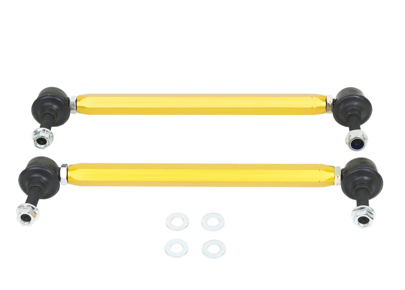 Whiteline KLC140-275 - WHLKLC140-275 - Whiteline Universal Swaybar Link Kit 270mm-295mm Heavy Duty Adjustable 10mm Ball/Ball Style - Shipped in Europe - Tuningsupply.com