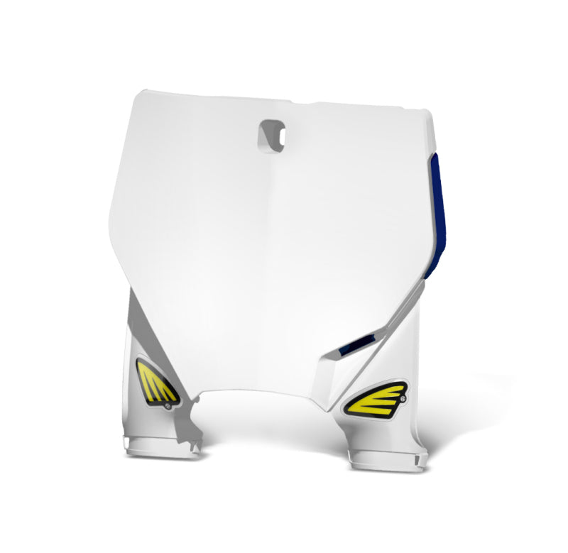 Cycra 1CYC-0805-42 - CYC1CYC-0805-42 - Cycra 16-22 Husqvarna FC250 Stadium Front Number Plate - White - Shipped in Europe - Tuningsupply.com